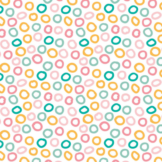 Rise & Shine by Puck Selders Cereal White 89210405-1 Cotton Woven Fabric