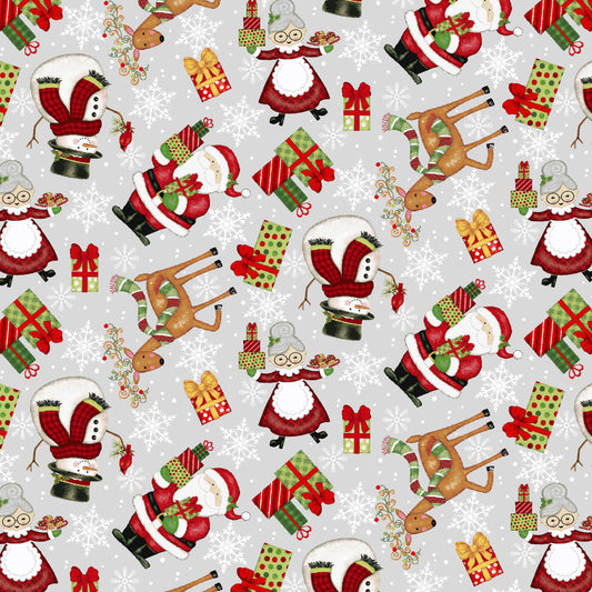 Merry Town by Sharla Fults Characters 6363-89 Cotton Woven Fabric