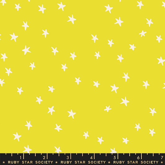 Starry by Alexia Marcelle Abegg of Ruby Star Society Citron    RS4109-47 Cotton Woven Fabric