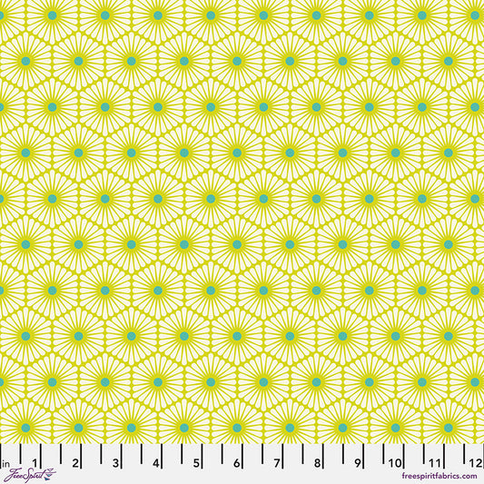 Besties by Tula Pink Daisy Chain Clover    PWTP220.CLOVER Cotton Woven Fabric