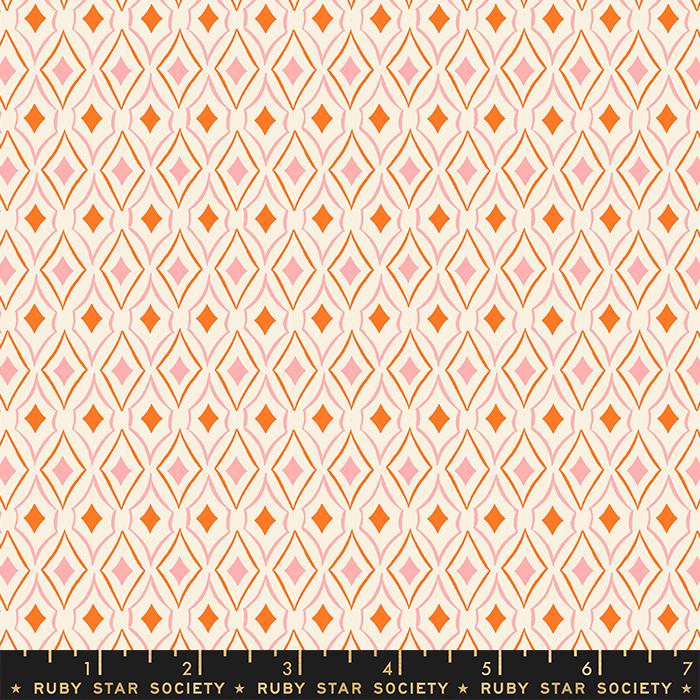 Flowerland by Melody Miller of Ruby Star Society Diamonds Balmy    RS0070-12 Cotton Woven Fabric