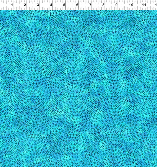 Sunshine by Jason Yenter Dots Aqua 10ss-2 Cotton Woven Fabric