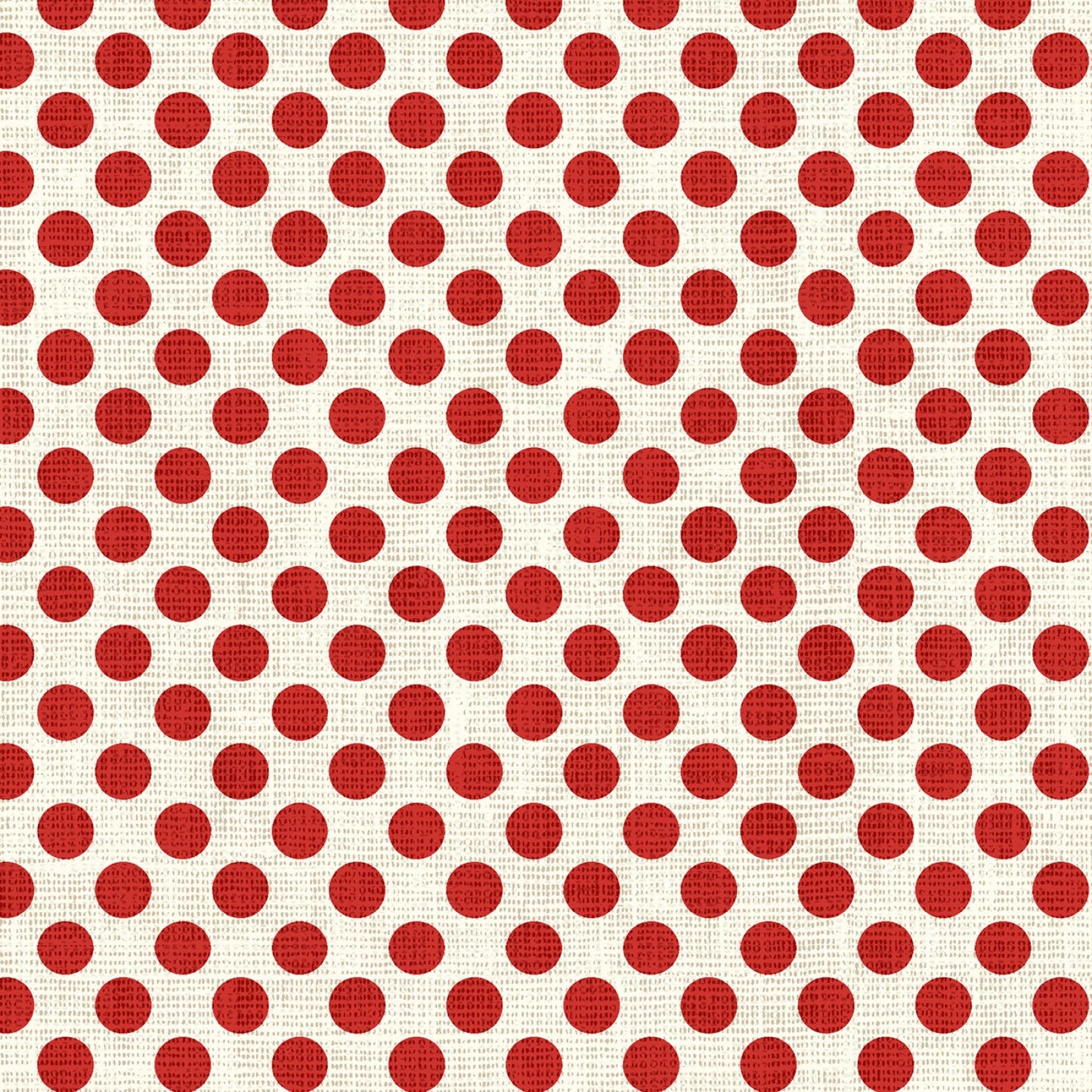 North Pole Express by Pela Studio Dots Lt Red NPEX4763-LR Cotton Woven Fabric