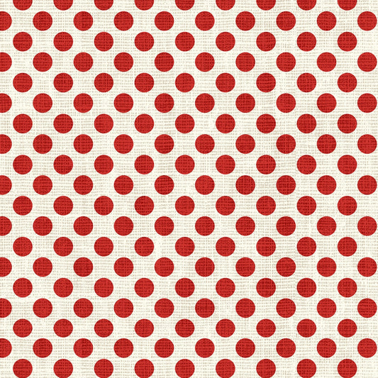 North Pole Express by Pela Studio Dots Lt Red NPEX4763-LR Cotton Woven Fabric