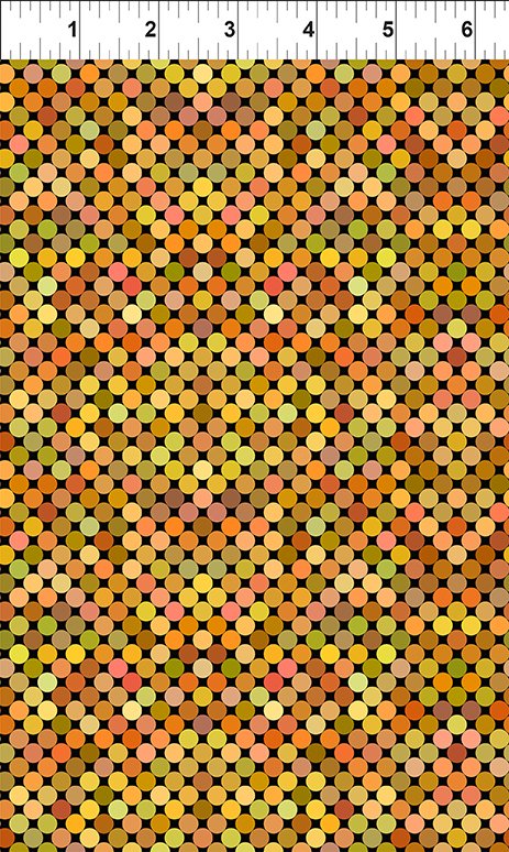 Colorful by Jason Yenter Dots Yellow    6COL-3 Cotton Woven Fabric