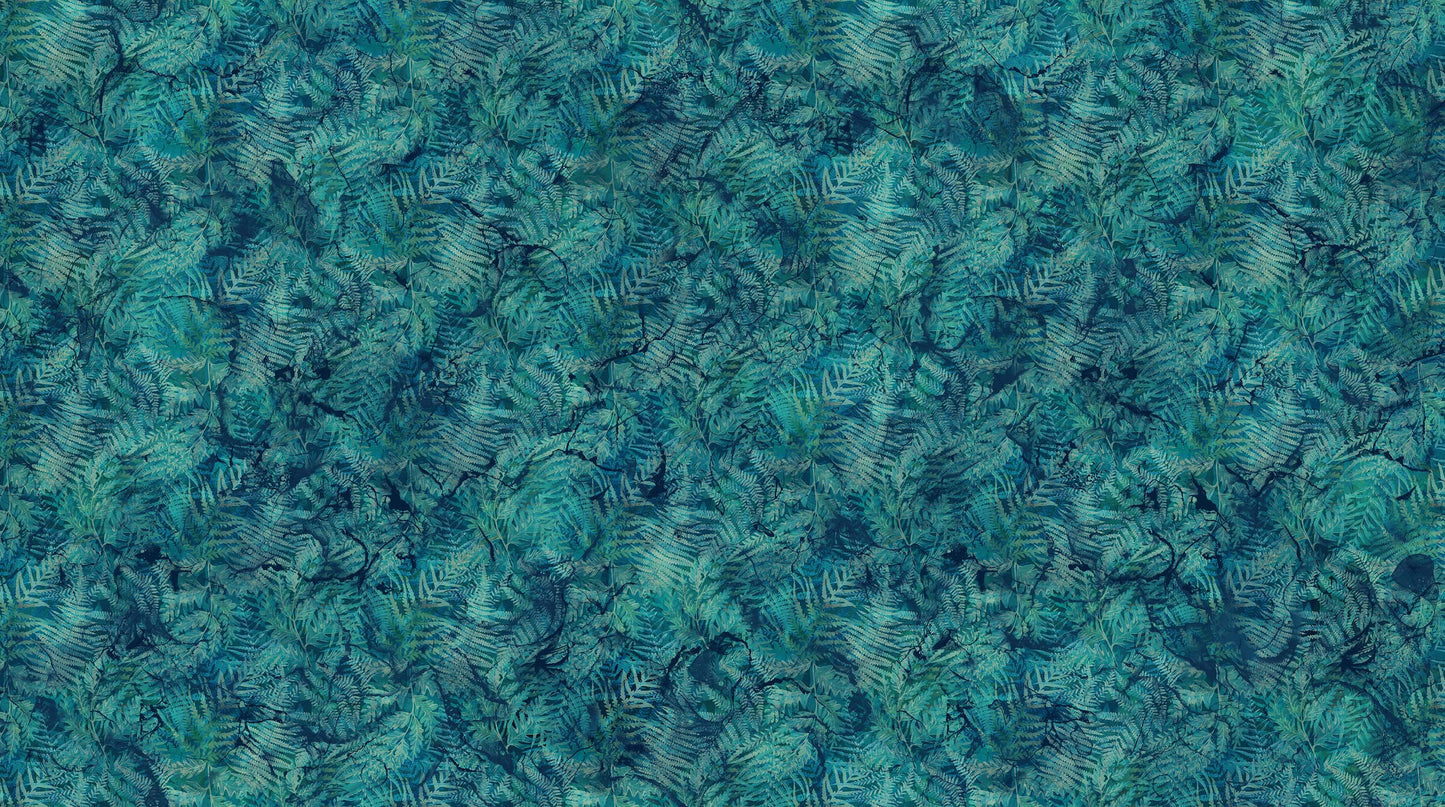 Northern Peaks By Deborah Edwards and Melanie Samra Prussian DP25171-46 Cotton Woven Fabric