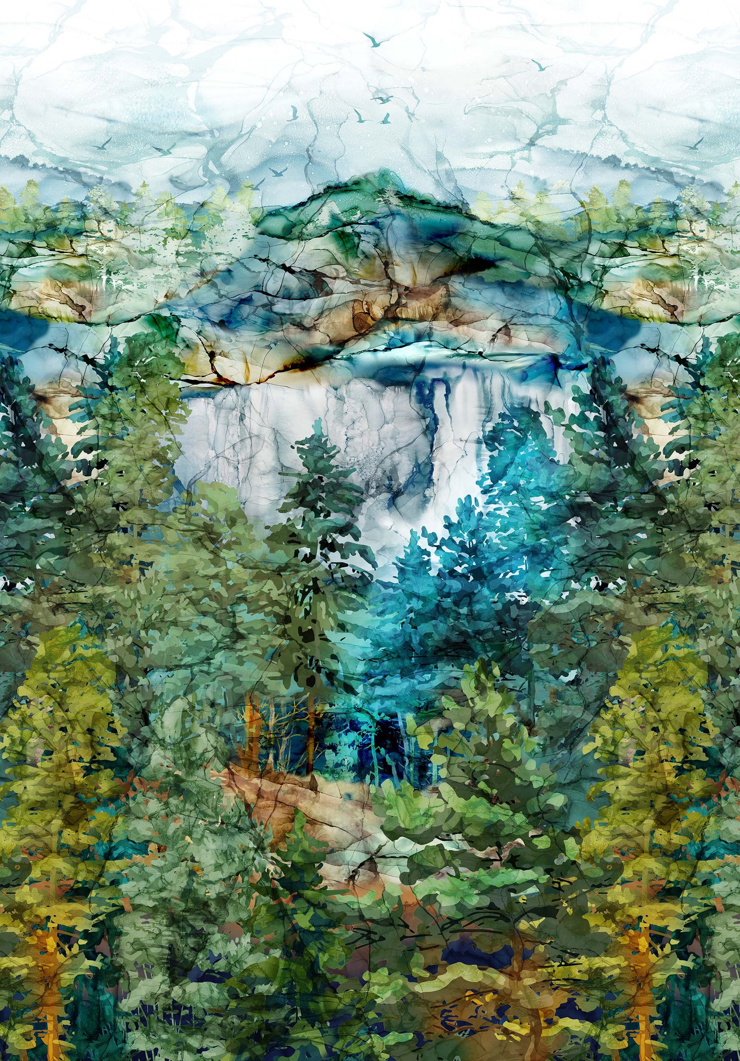 Cedarcrest Falls by Deborah Edwards and Melanie Samra DP26906-66 Cotton Woven Fabric