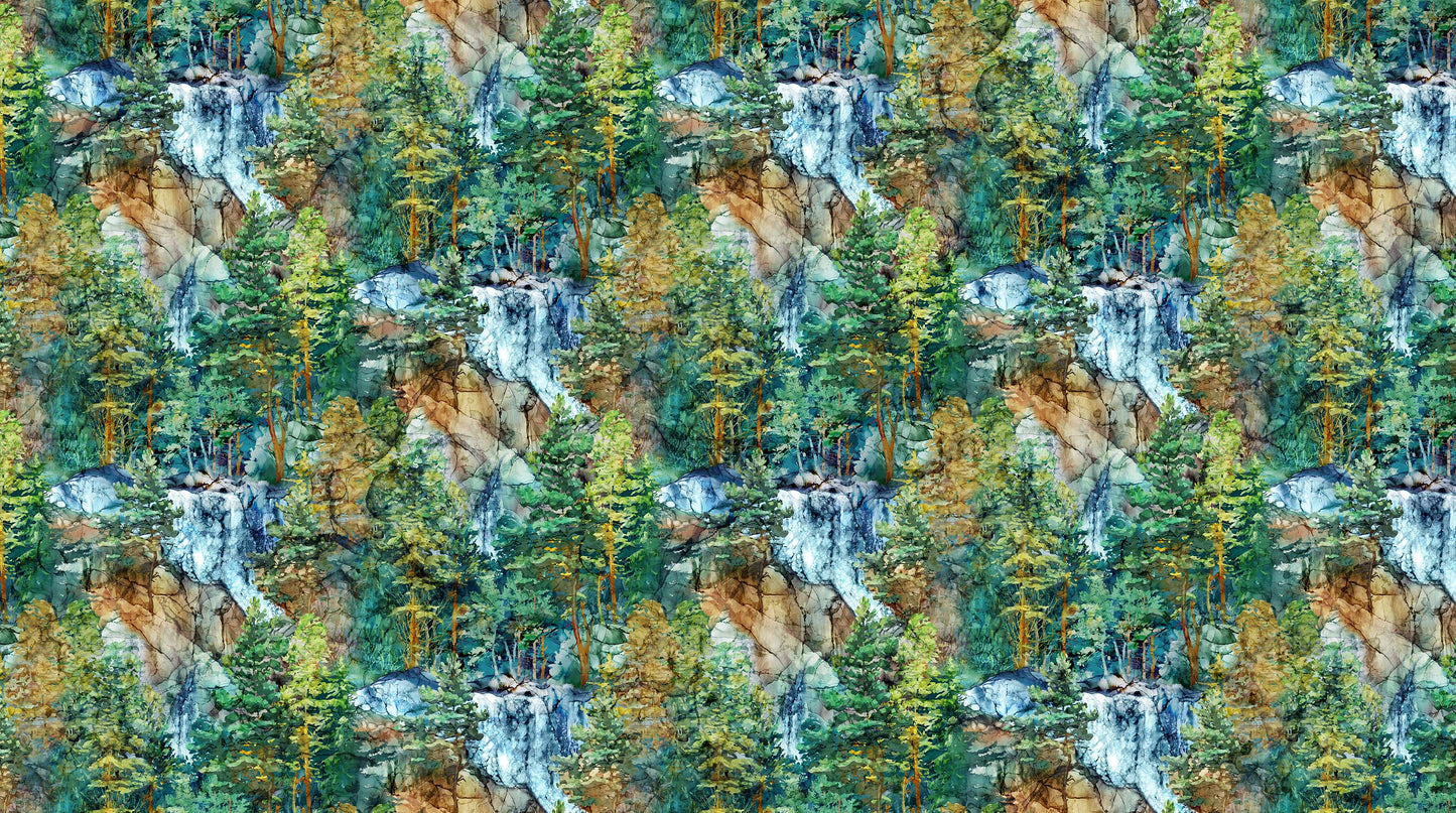 Cedarcrest Falls by Deborah Edwards and Melanie Samra DP26907-66 Cotton Woven Fabric