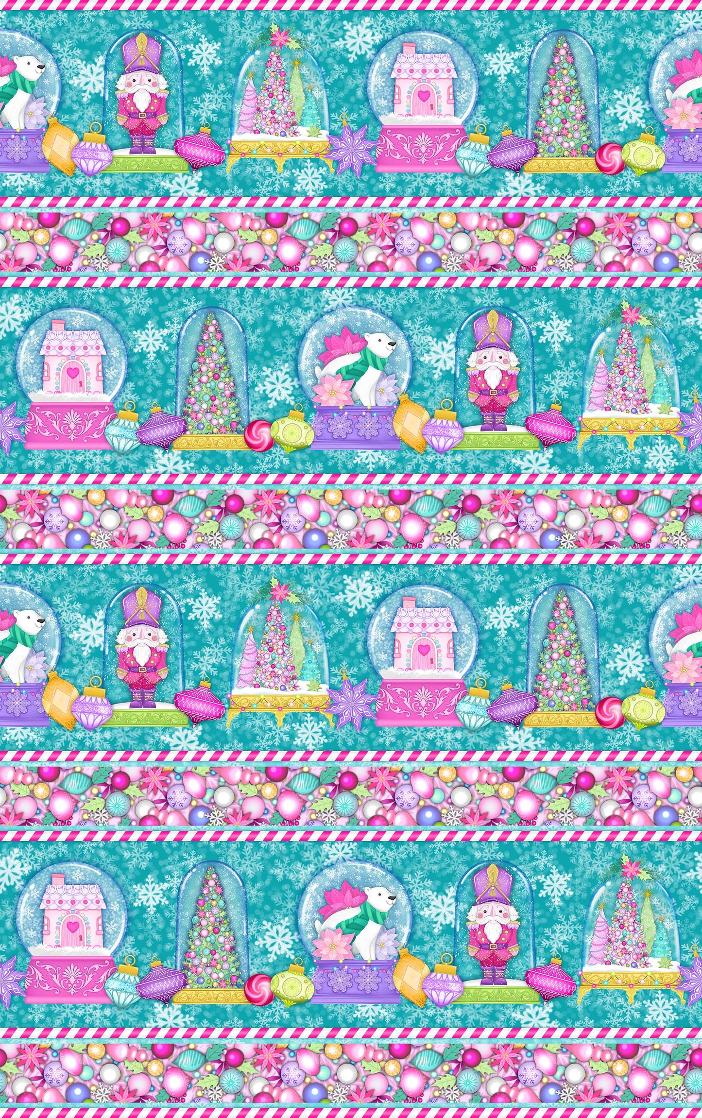 PREORDER ITEM - EXPECTED MAY 2024: Merry and Bright By Michael Zindell Designs Digital   DP26966-68 Cotton Woven Fabric