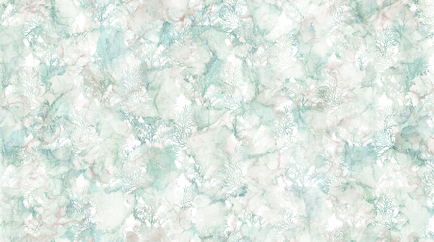 Sea Breeze by Deborah Edwards and Melanie Samra Seafoam DP27100-61 Cotton Woven Fabric