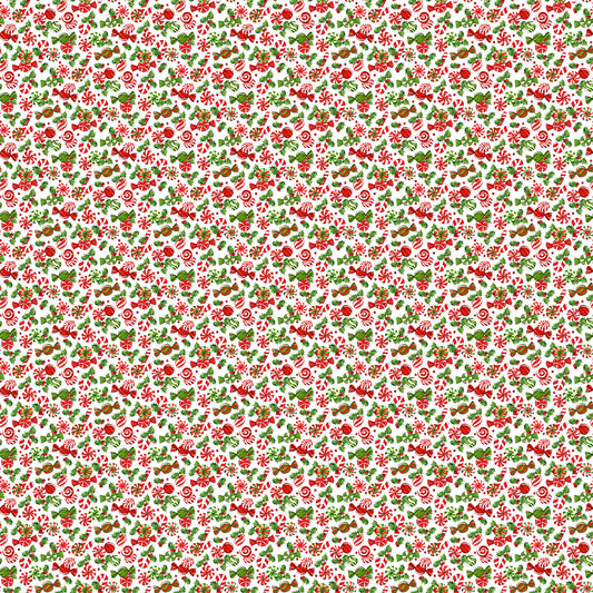 Sugar Coated Digital by Deborah Edwards White/Multi DP27147-10 Cotton Woven Fabric