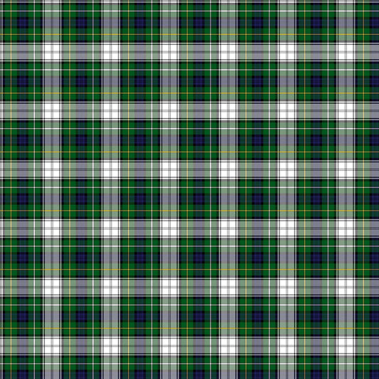 Totally Tartan Yarn Dyed Slightly Brushed Twill Dress Gordon White Multi    W24510-10 Cotton Woven Fabric