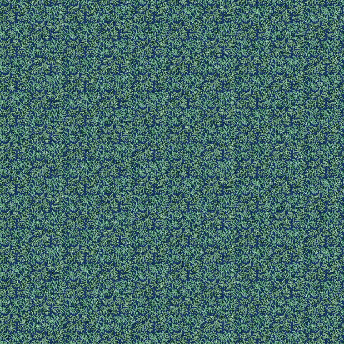 Wild by Natural Born Quilter Brett Lewis Evergreen Navy    24975-49 Cotton Woven Fabric