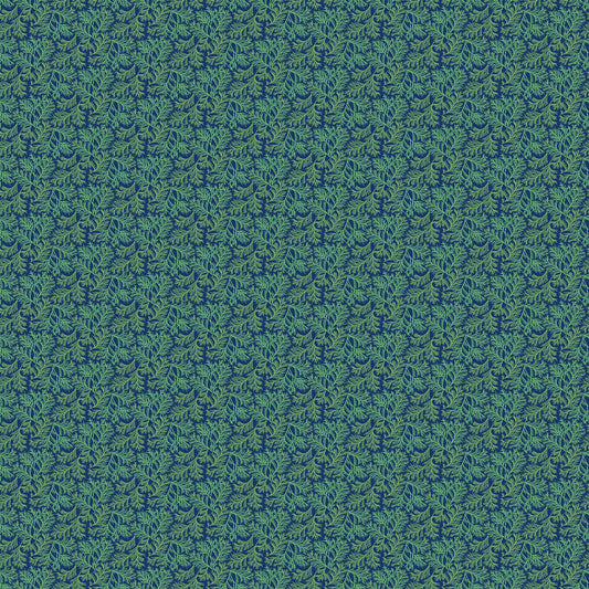 Wild by Natural Born Quilter Brett Lewis Evergreen Navy 24975-49 Cotton Woven Fabric