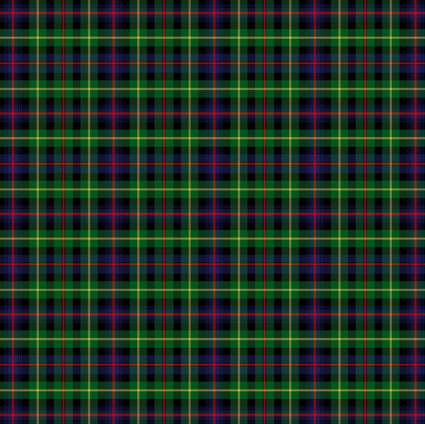 Totally Tartan Yarn Dyed Slightly Brushed Twill Farquharson Green Multi    W24507-76 Cotton Woven Fabric