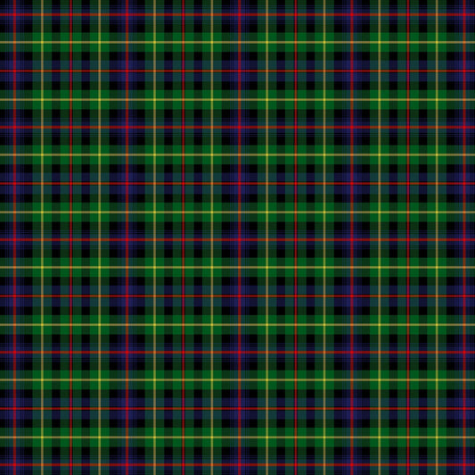 Totally Tartan Yarn Dyed Slightly Brushed Twill Farquharson Green Multi W24507-76 Cotton Woven Fabric