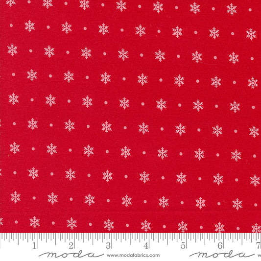 PREORDER ITEM - EXPECTED MAY 2024: Kitty Christmas by Urban Chiks Flurry Blenders Berry    31206.12 Cotton Woven Fabric