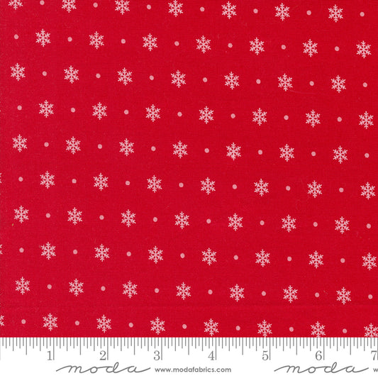 Kitty Christmas by Urban Chiks Flurry Blenders Berry 31206.12 Cotton Woven Fabric