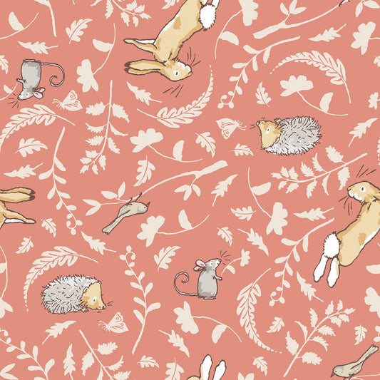 Licensed Guess How Much I Love You 2024 Forest Friends Rust Y4245-71 Cotton Woven Fabric