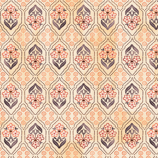 Canyon Birds by Jennifer Brinley Foulard Small Cream 6773-33 Cotton Woven Fabric