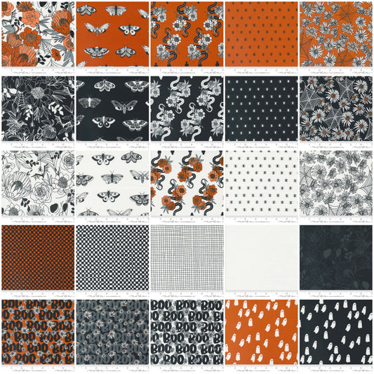 Noir by Alli K Design Fat Quarter Bundle of 25 Prints 11540AB Bundle
