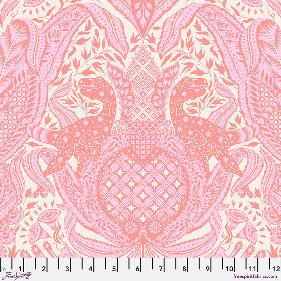 New Arrival: Roar! by Tula Pink Gift Rapt Blush    PWTP224.BLUSH Cotton Woven Fabric