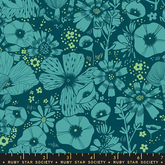 Firefly by Sarah Watts of Ruby Star Society Hiding Spot Galaxy    RS2068-15 Cotton Woven Fabric
