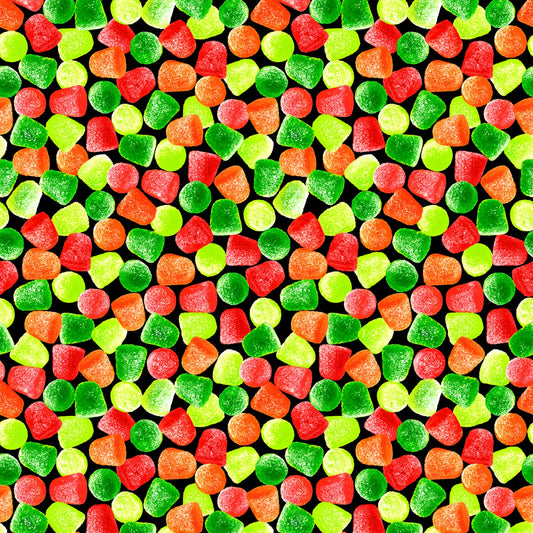 Sweet Holidays Holiday Gumdrops Multi 12793B-99 Cotton Woven Fabric