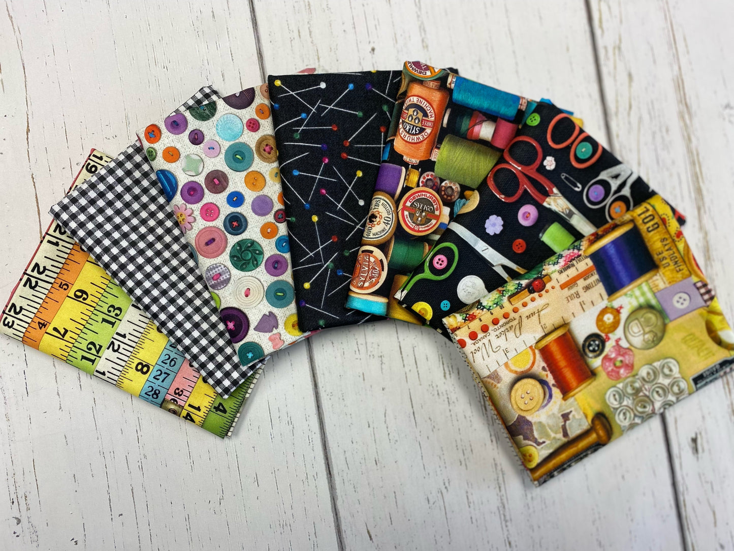 I've Got a Notion by Shelley Davies Pins     24542-99 Cotton Woven Fabric