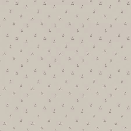 Hello My Deer Grey Triangles 2143706-02 Cotton Woven Fabric