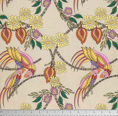 Flock Together by Kathy Doughty Ring Around Medallion Traditional PWMO006.8PRET Cotton Woven Fabric