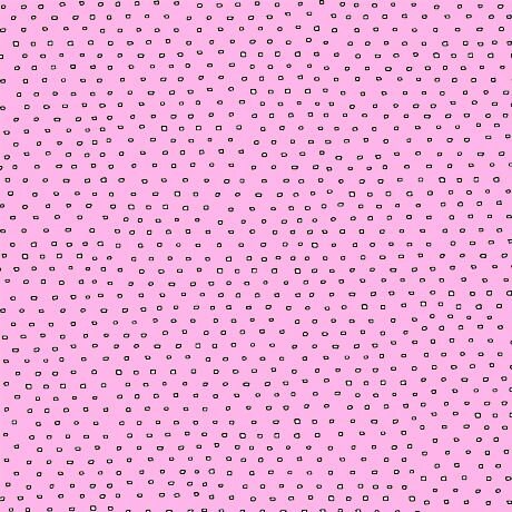 Sweet Rebellion by Felicia Gallo Square Dot Bubblegum Cotton Woven Fabric