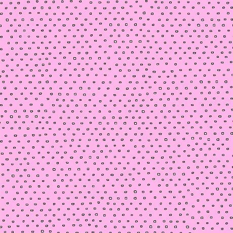 Sweet Rebellion by Felicia Gallo Square Dot Bubblegum Cotton Woven Fabric