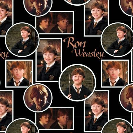 LIcensed Harry Potter Ron 2380215J Digitally Printed Cotton Woven Fabric