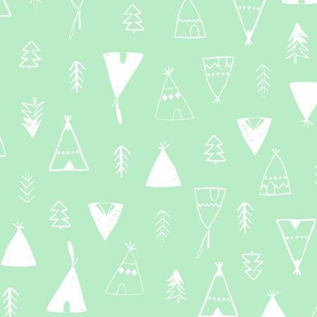 No Drama Llama Ambrosia Teepees Cotton Woven Fabric