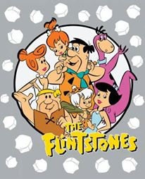 Licensed The Flintstones 36" Panel Cotton Woven Panel