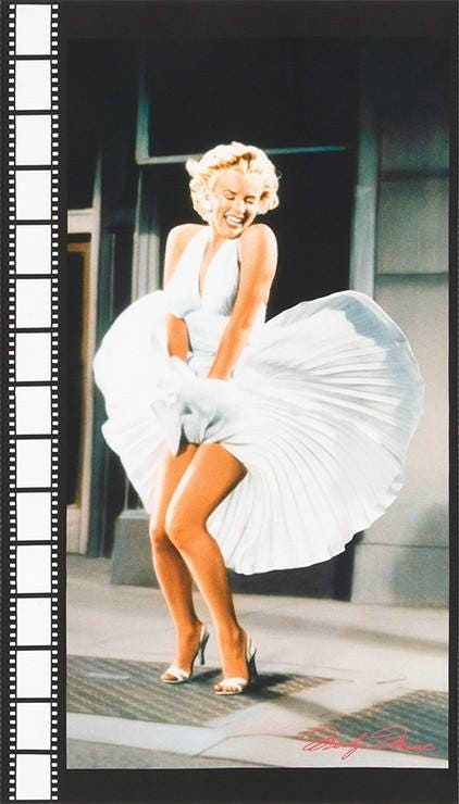 Marilyn Monroe 24" Panel Cotton Woven Panel
