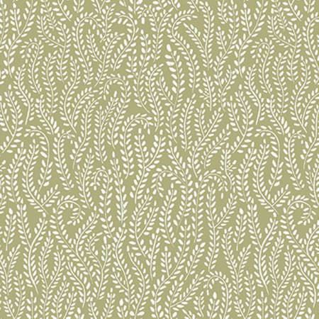 Garden Sanctuary by Rae Ritchie Leek Vines SRR674 Cotton Woven Fabric