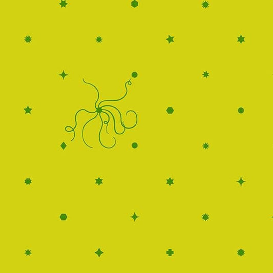 Sunprint 2018 Alison Glass Diatom Parakeet A-8675-G cotton woven fabric