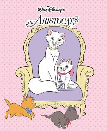 36" Panel Licensed Disney Classic Aristocats Pink 85030101P Cotton Woven