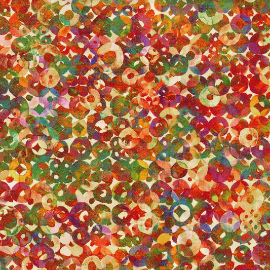 Arabesque Fountain Reflection Digital 3393-001 Cotton Woven Fabric