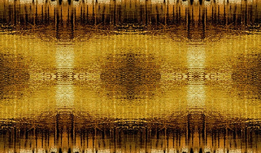 The Golden Hour by SAQA Four PM-121-YO Cotton Woven Fvabric