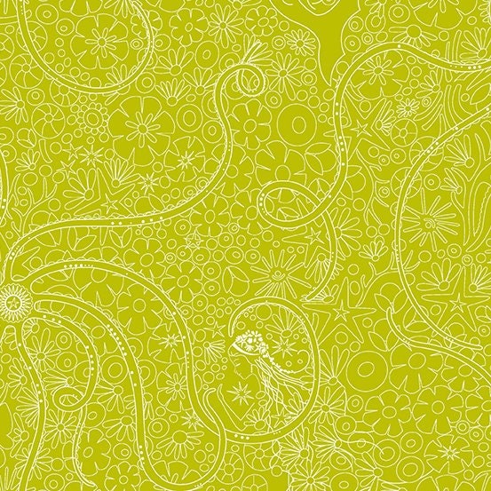 Sunprint 2018 Alison Glass Depths Pear A-8674-G cotton woven fabric