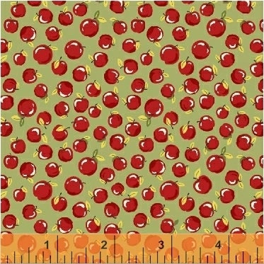 Little Red Riding Hood Apples 50301-3  Cotton Woven Fabric