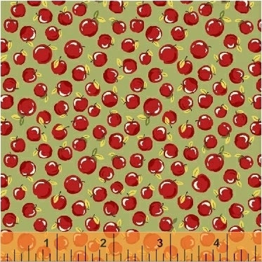 Little Red Riding Hood Apples 50301-3 Cotton Woven Fabric