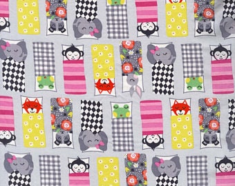 Road Trip Happy Campers on Cloud CX7741-CLOU-D Cotton Woven Fabric