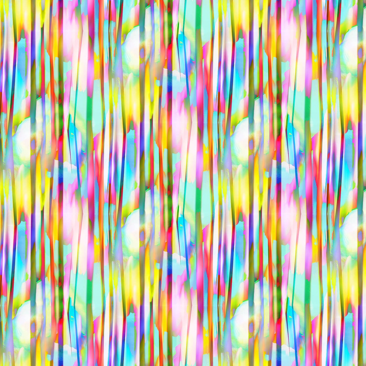 Strokes of Brilliance Streaked Brilliance Pastel Digitally Printed Cotton Woven Fabric