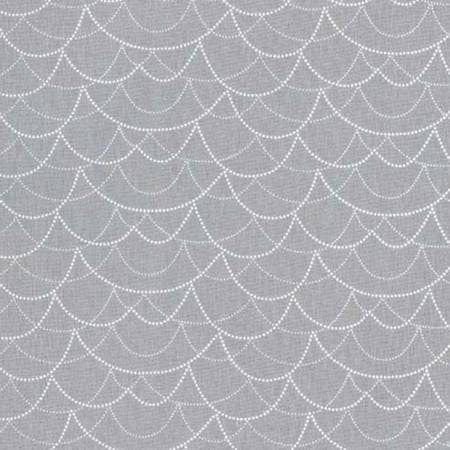 Rustic Winter Silver Garland DC7986-SILV-D Cotton Woven Fabric