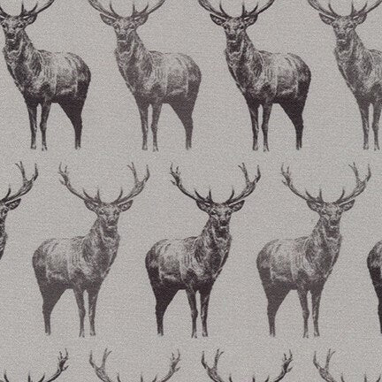 Animal Kingdom Deer Shadow Cotton Woven – The Fabric Candy Shoppe