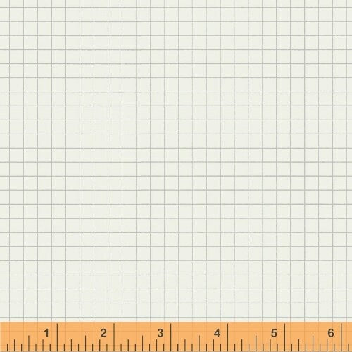 Jot by Heather Givens of Crimson Tate Ash Graph 50458-10 Cotton Woven Fabric